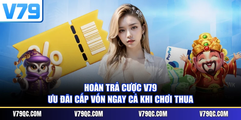 Hoàn Trả Cược V79 | Ưu Đãi Cấp Vốn Ngay Cả Khi Chơi Thua